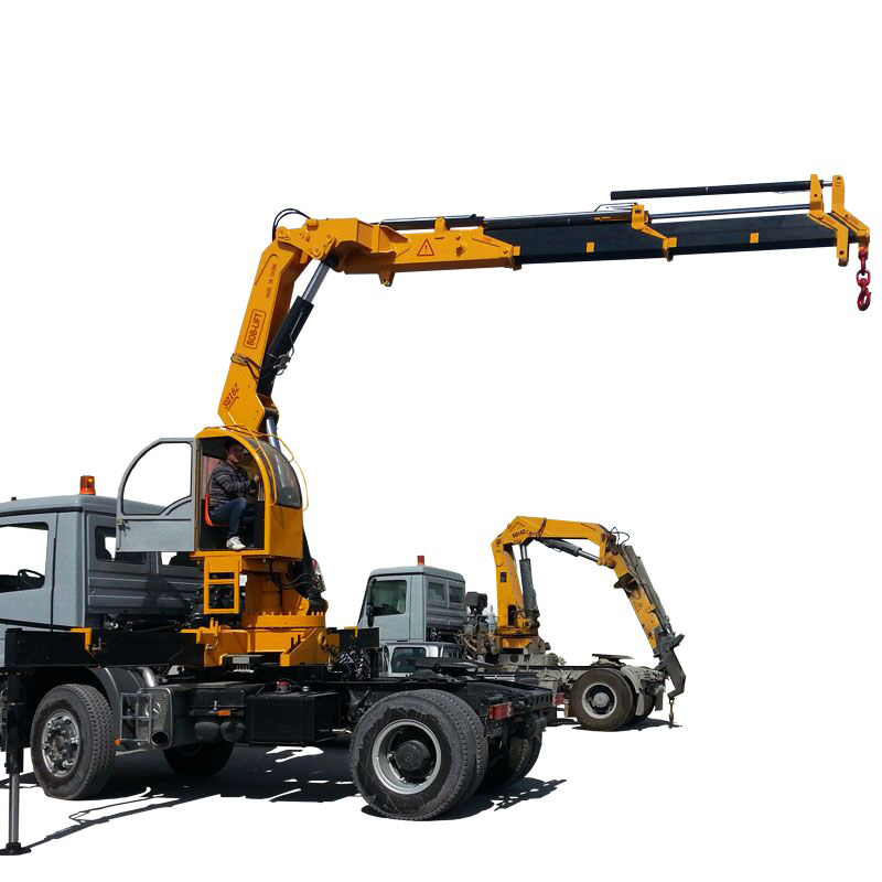 16 Ton Folding Arm Truck Mounted Crane For Sale