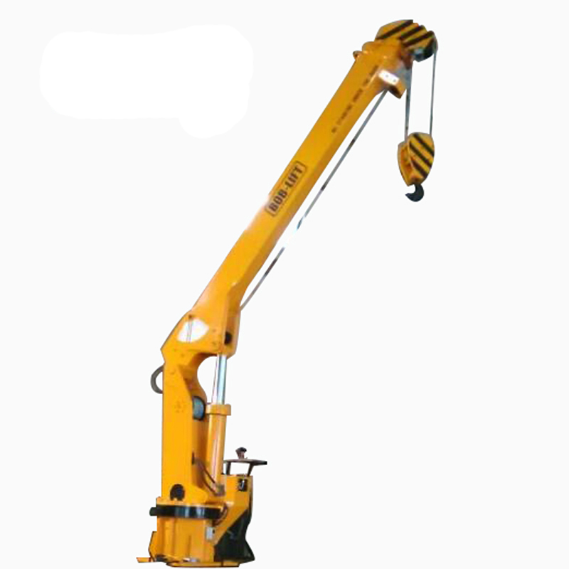 5 Ton Telescopic Boom Marine Crane For Sale