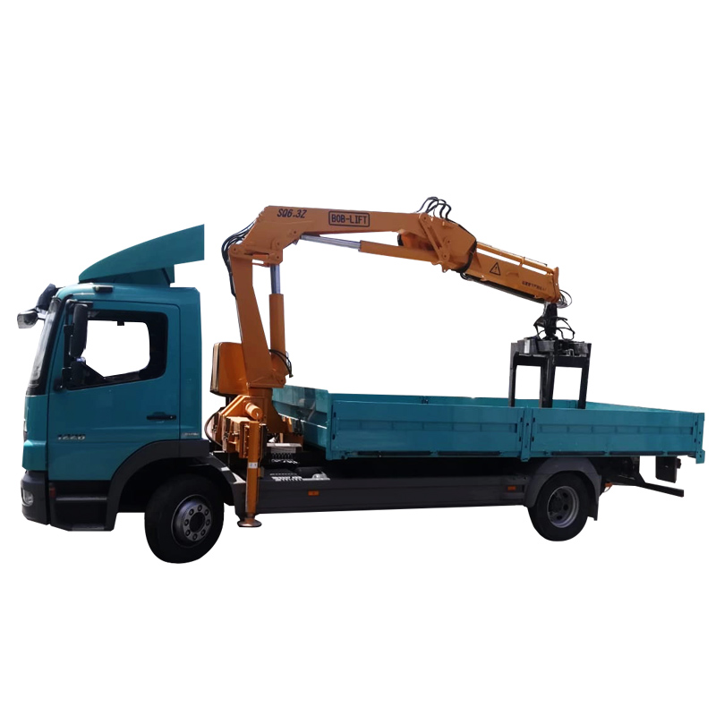 6.3 Ton Folding Arm Truck Mounted Crane For Sale