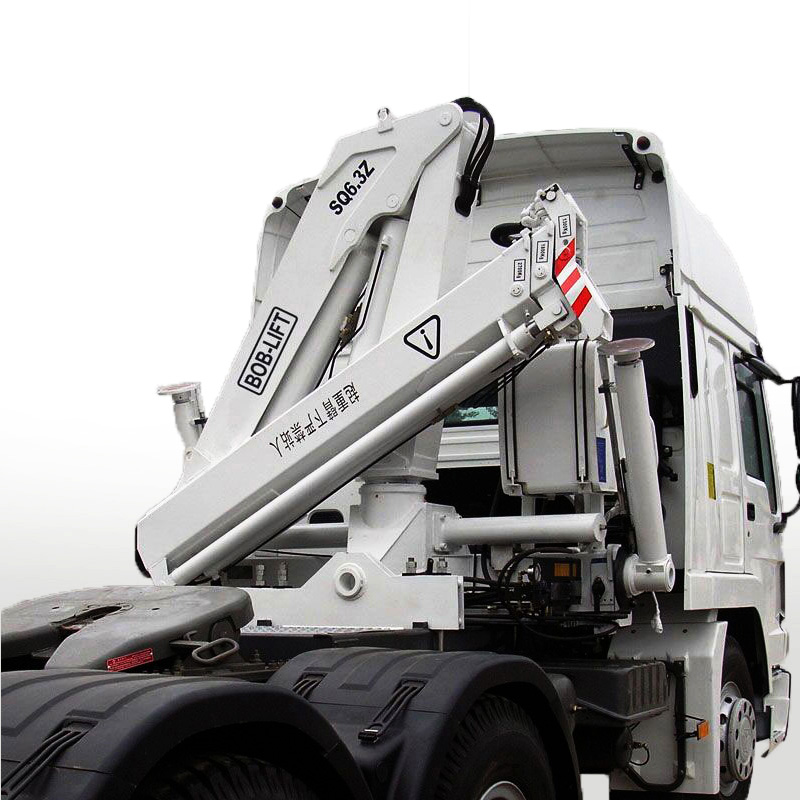 6.3 Ton Folding Arm Truck Mounted Crane For Sale