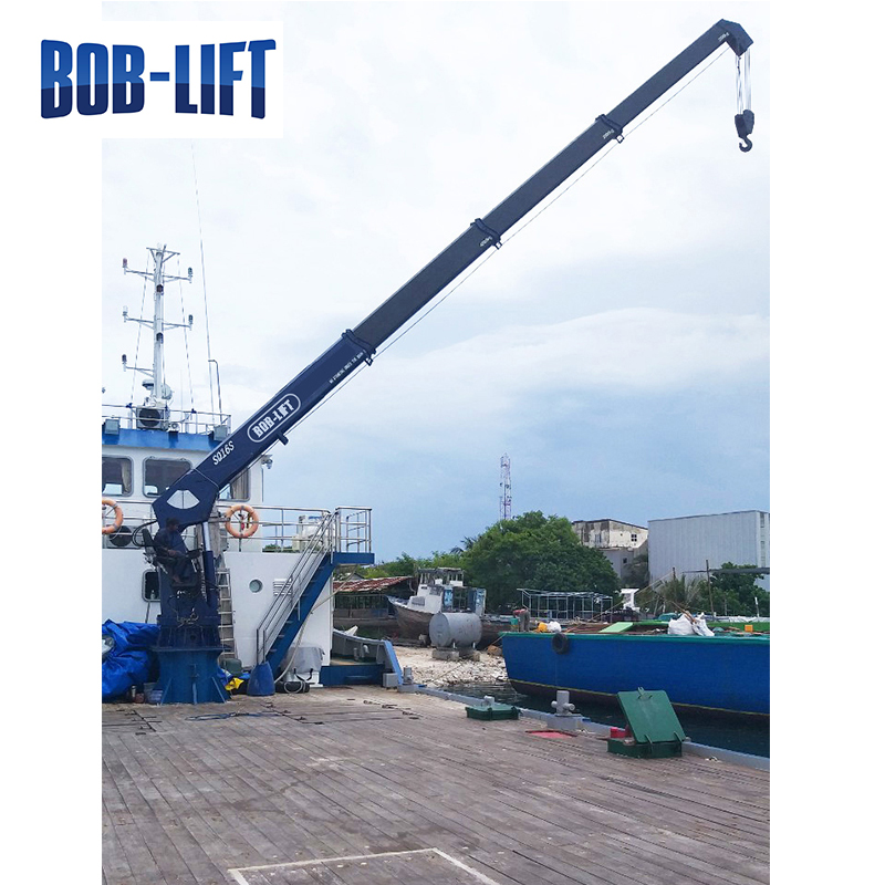 16 Ton Telescopic Boom Marine Crane For Sale