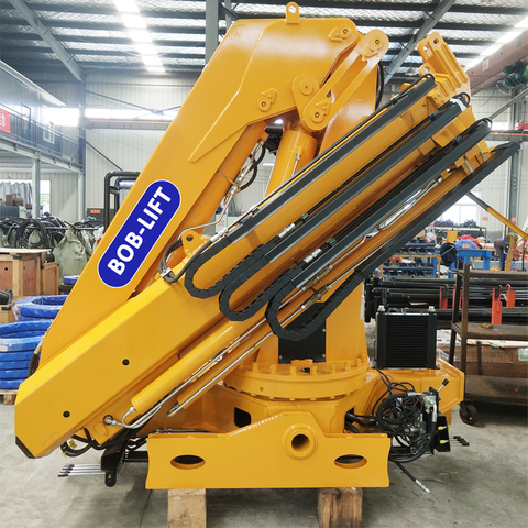 8 Ton Folding Arm Truck Mounted Crane For Sale