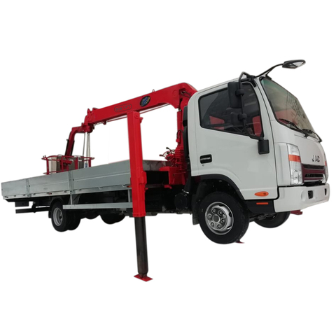 5 Ton Telescopic Boom Truck Mounted Crane For Sale