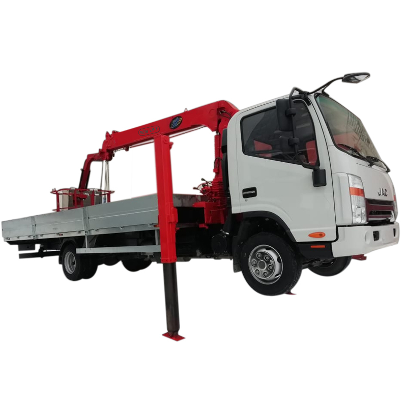 5 Ton Telescopic Boom Truck Mounted Crane For Sale