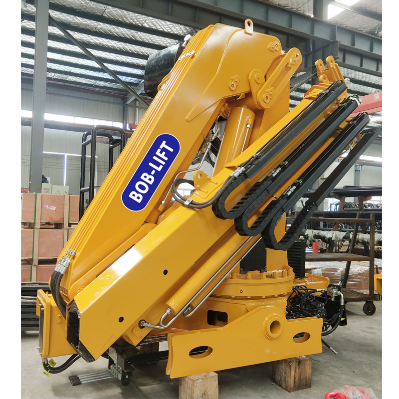 8 Ton Folding Arm Truck Mounted Crane For Sale