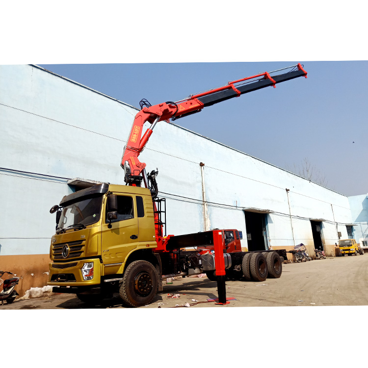 12 Ton Folding Arm Truck Mounted Crane For Sale