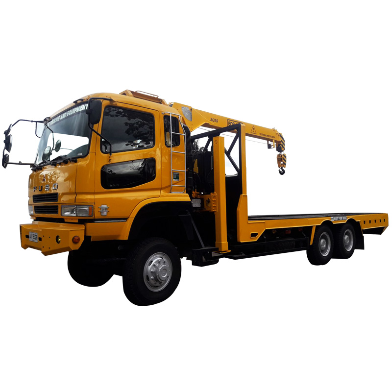 5 Ton Telescopic Boom Truck Mounted Crane For Sale