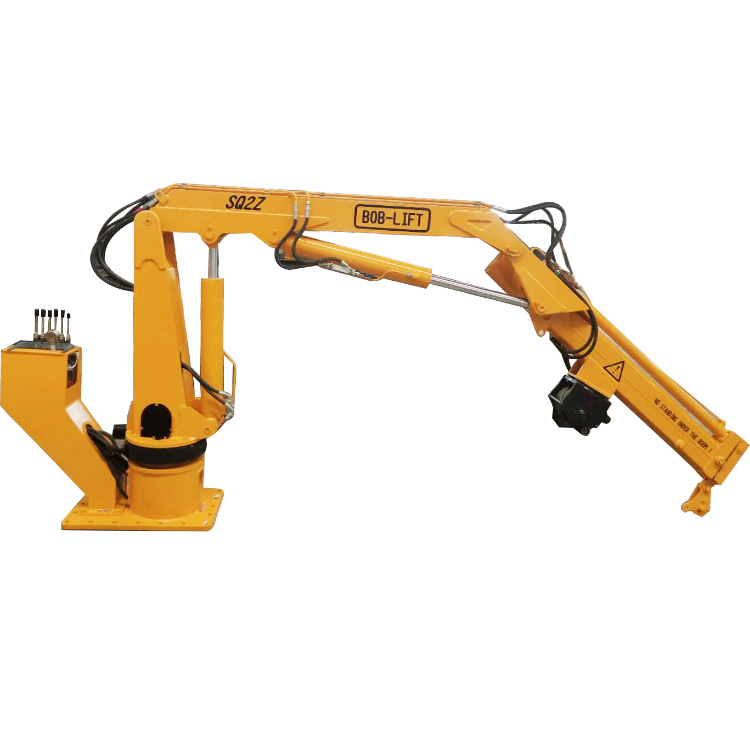 2 Ton Folding Arm Marine Crane For Sale