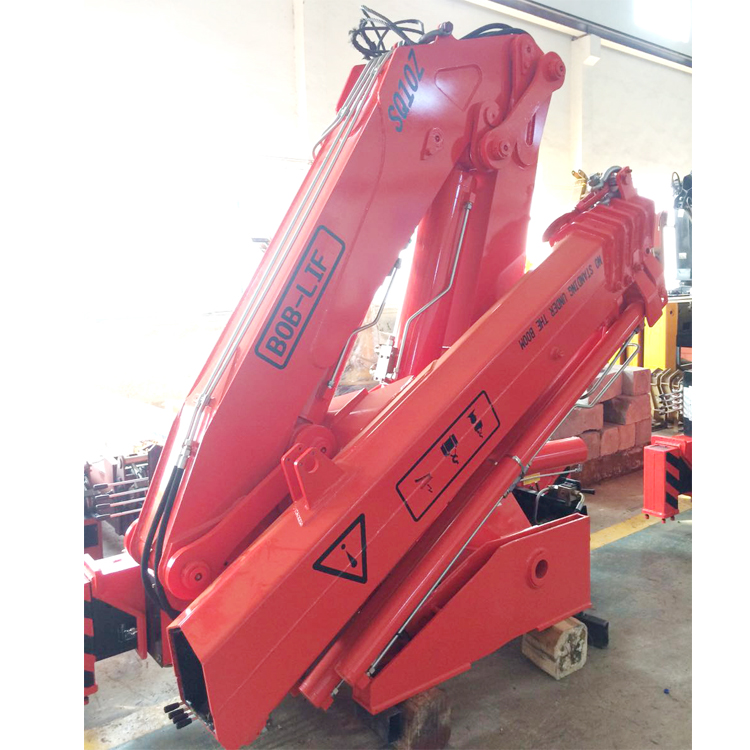 10 Ton Folding Arm Truck Mounted Crane For Sale