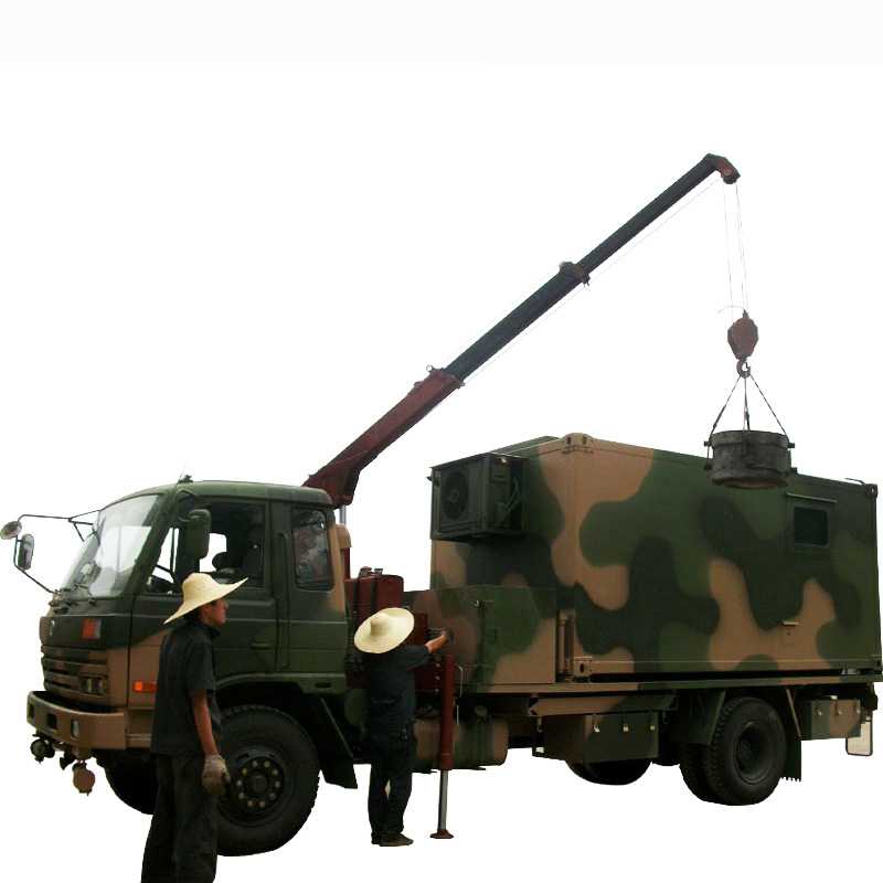 2 Ton Telescopic Boom Truck Mounted Crane For Sale