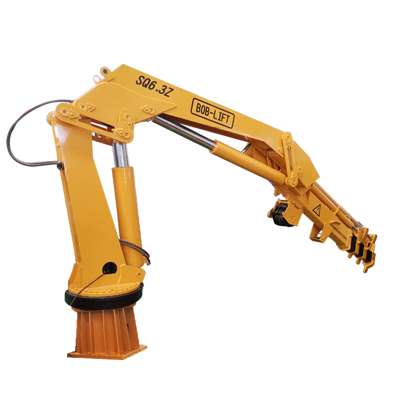 6.3 Ton Folding Arm Marine Crane For Sale