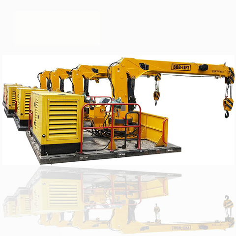 2 Ton Telescopic Boom Marine Crane For Sale