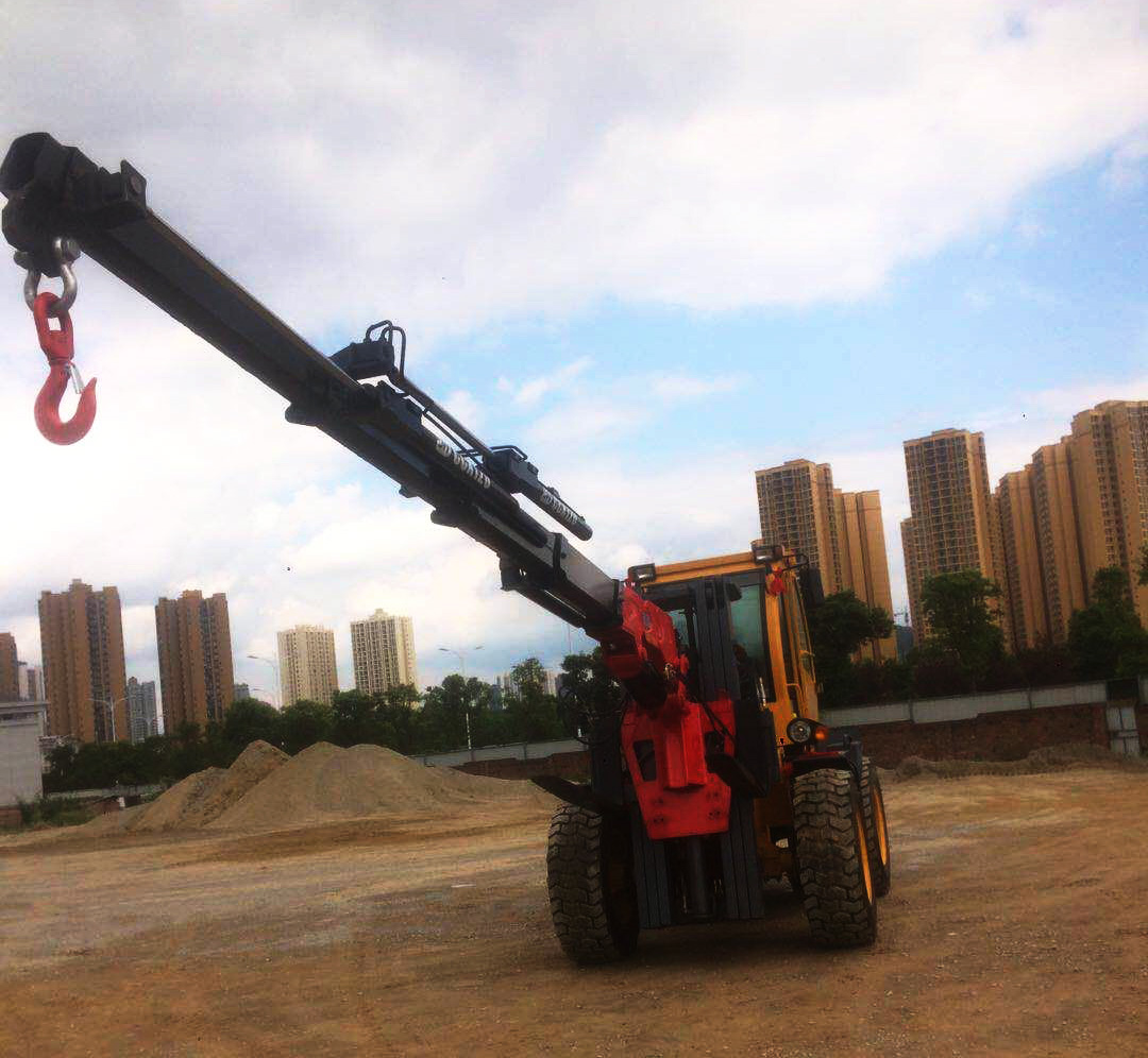 7 Ton Forklift Fly Jib Crane For Sale