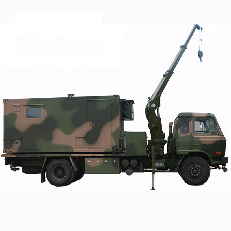 2 Ton Telescopic Boom Truck Mounted Crane For Sale