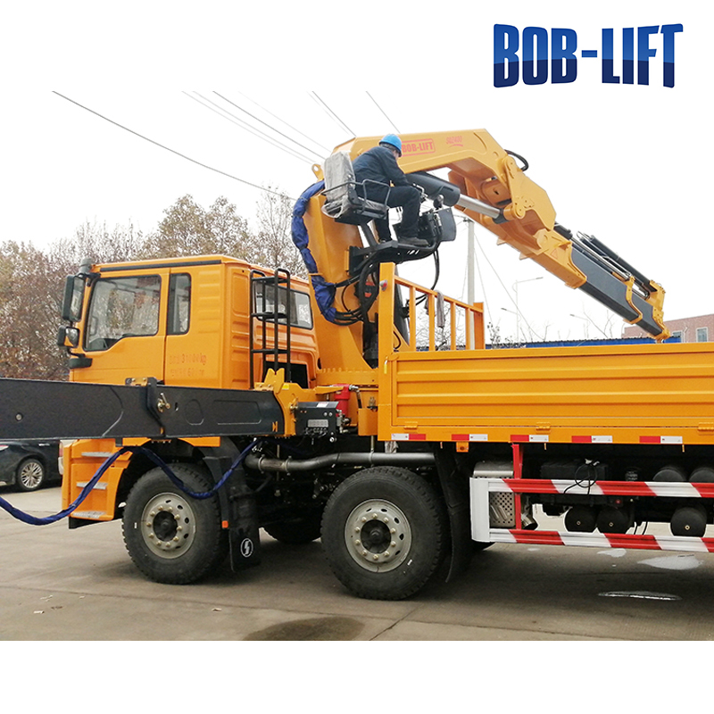 20 Ton Folding Arm Truck Mounted Crane For Sale