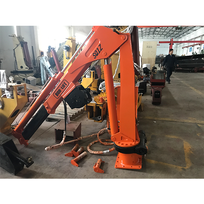 1 Ton Folding Arm Marine Crane For Sale