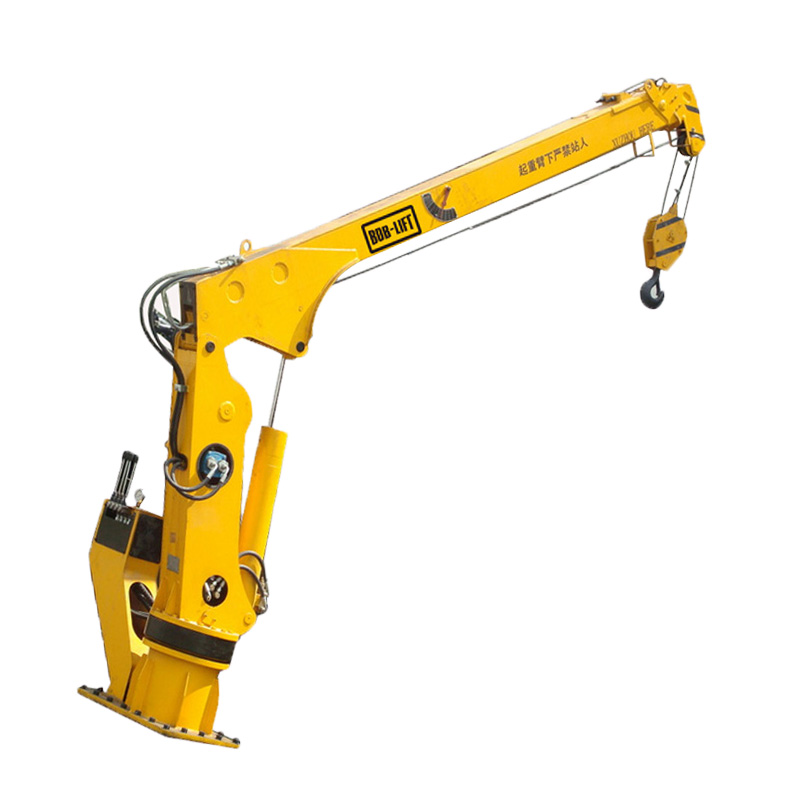 2 Ton Telescopic Boom Marine Crane For Sale